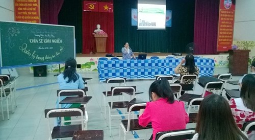 Chuyên đề Chia sẻ kinh nghiệm sử dụng hiệu quả cổng thông tin điện tử tại các trường tiểu học